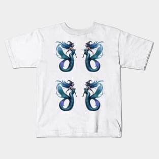 Intriguing Mermaid Sea Witch Kids T-Shirt